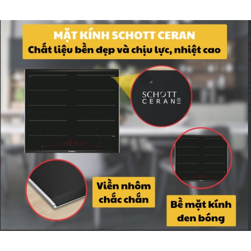 Bếp từ đa điểm Bosch TGB.PXY675DC1E Series 8