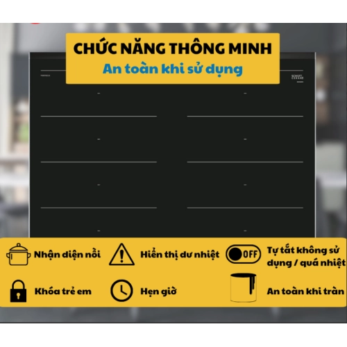 Bếp từ đa điểm Bosch TGB.PXY675DC1E Series 8