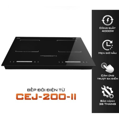 Bếp từ đôi Junger CEJ-200-II