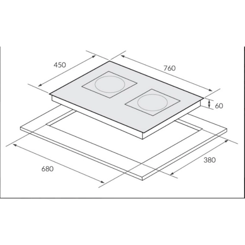 Bếp từ đôi Eurosun EU-T897G