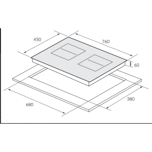 Bếp từ đôi Eurosun EU-T895GE