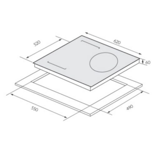 Bếp từ GrandX GX IH933G