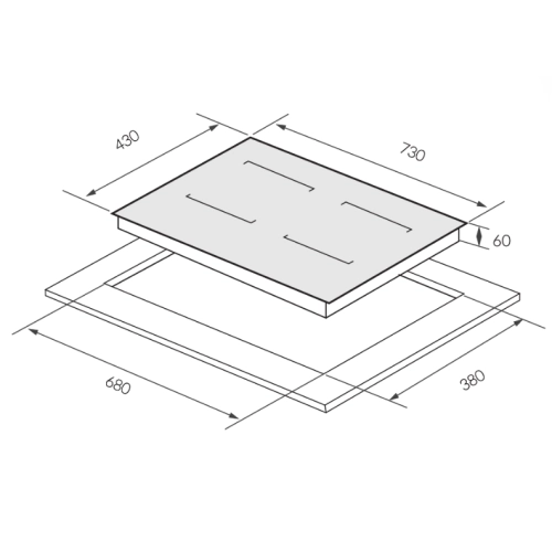 Bếp từ GrandX GX IP689SE