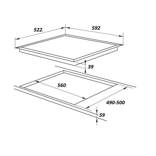 Bếp từ Hafele 539.06.741