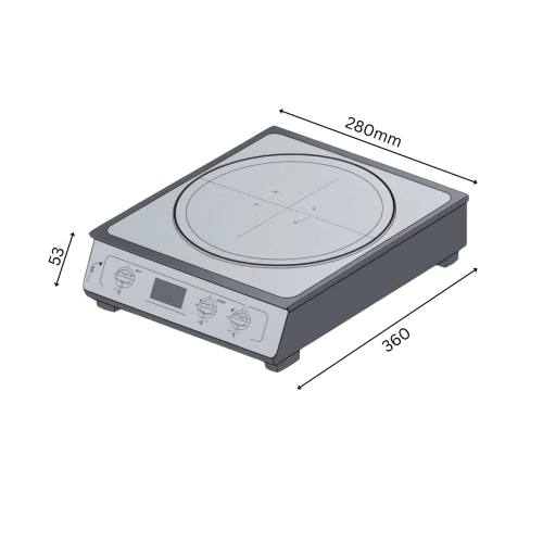 Bếp từ đơn Hawonkoo CEH-107-BA