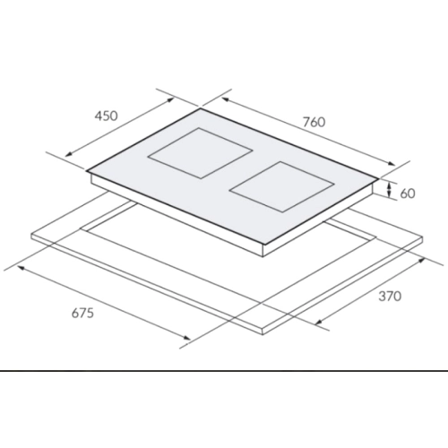 Bếp từ đôi Eurosun EU-T888GE