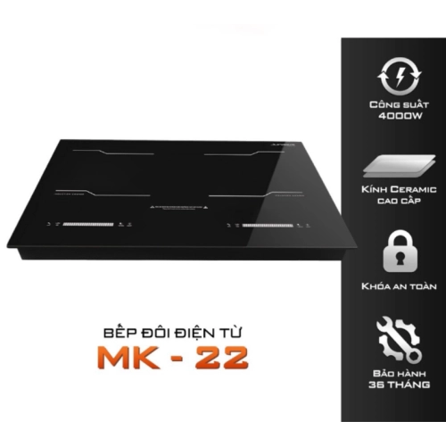 Bếp từ đôi Junger MK-22