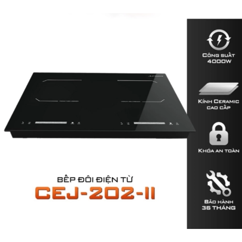 Bếp từ đôi Junger CEJ-202-II