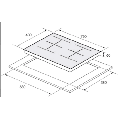 Bếp từ đôi Eurosun EU-T715Pro
