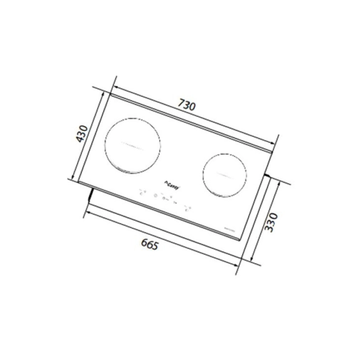 Bếp từ Canzy CZ-II822