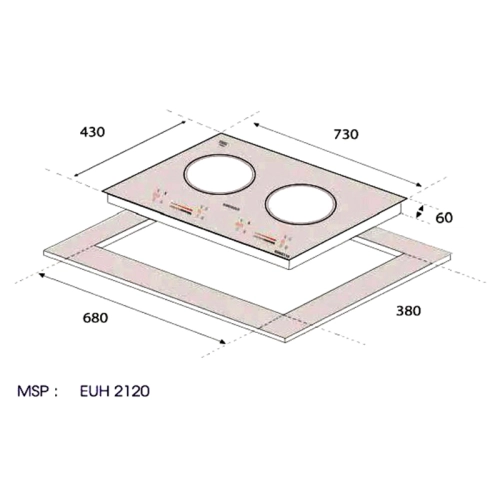 Bếp từ Eurogold EUH2120