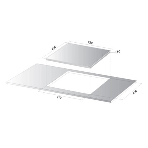 Bếp từ ba Kocher DI 855GE