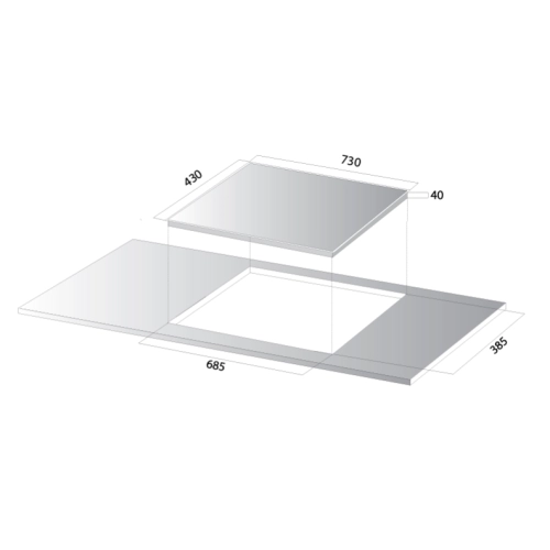 Bếp từ Kocher DIB4-888MI