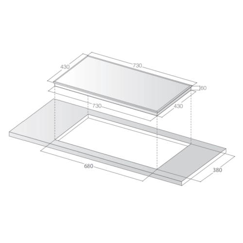 Bếp từ Lorca LCI-886D