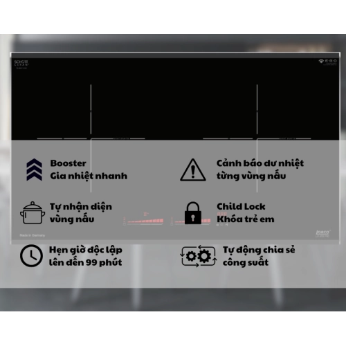 Bếp từ đôi Lorca LCI-999 PRO