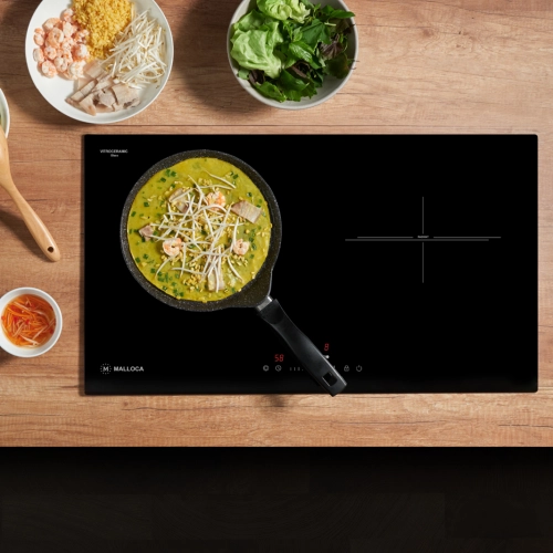 Bếp kính âm 2 điện MH-732 RN