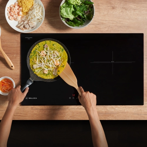 Bếp kính âm 2 điện MH-732 RN