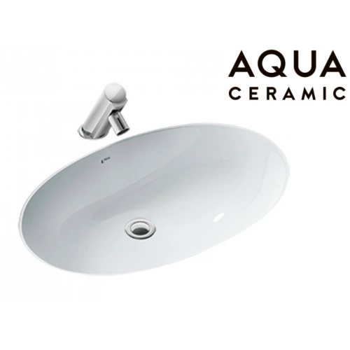 Chậu Rửa Lavabo Inax AL-2395V (AL2395V) Dương Vành Aqua Ceramic