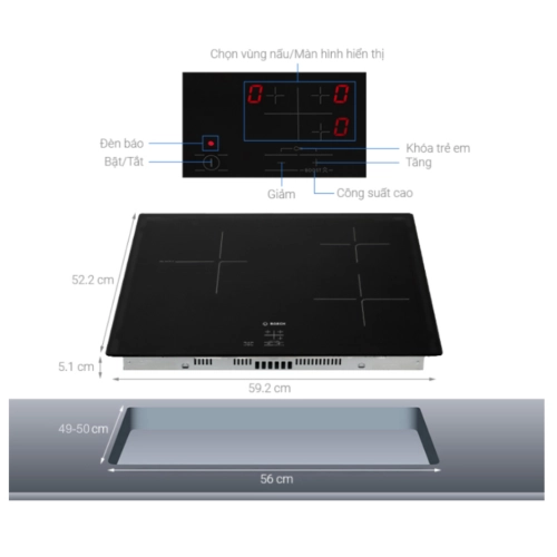 Bếp từ  Bosch PUC61KAA5E