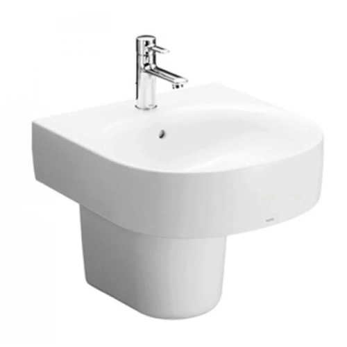 Chậu Lavabo TOTO LHT766CR Treo Tường Chân Ngắn