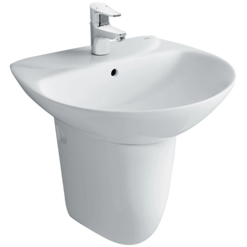 Lavabo Treo Tường Inax L-285V/L-288VC (L285V+L288VC) Chân Ngắn