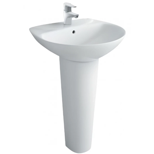 Chậu Lavabo Inax L-288V/L-288VD (L288V+L288VD) Treo Tường Kèm Chân Dài