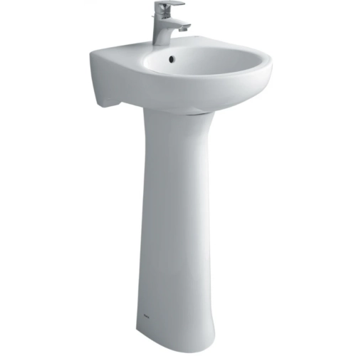 Lavabo Treo Tường Inax L-284V/L-284VD (L284V+L284VD) Kèm Chân Dài