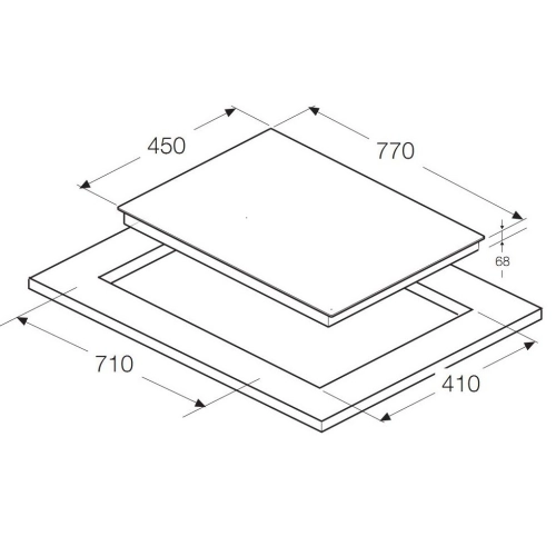 Bếp từ Hafele Benita 536.01.595