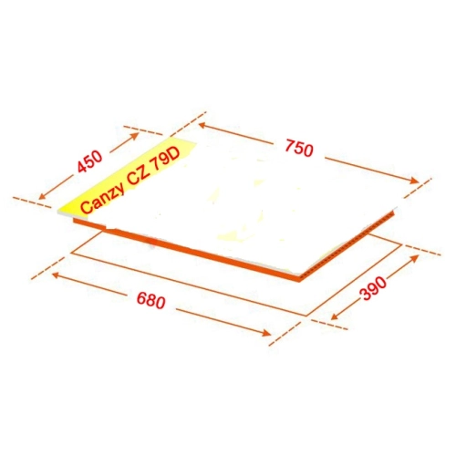 Bếp Từ Canzy CZ-79D