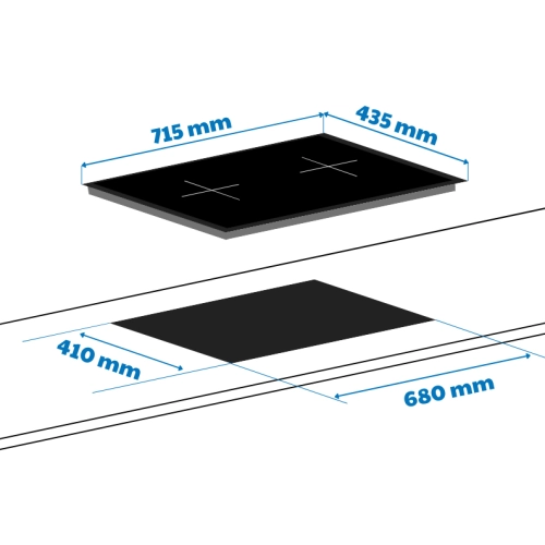 Bếp từ đôi Hawonkoo CEH-230-II