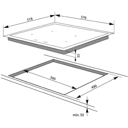 Bếp từ Hafele HC-I604B 535.02.201