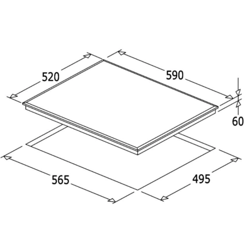 Bếp từ Hafele HC-I6037B 536.61.801