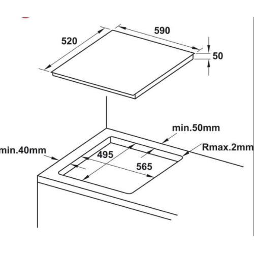 Bếp từ Hafele HC-IF60D 536.01.911