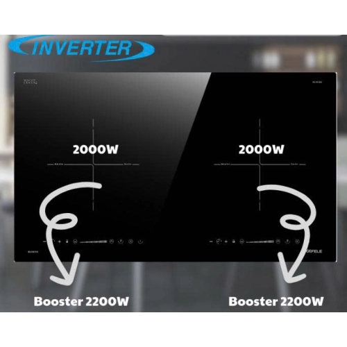 Bếp từ đôi Hafele HC-I3732A 536.61.736