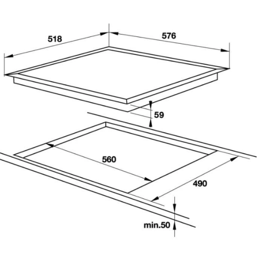 Bếp từ Hafele HC-I604D 535.02.040