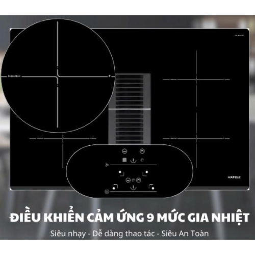 Bếp từ kết hợp hút mùi Hafele HC-IHH77A 539.66.822