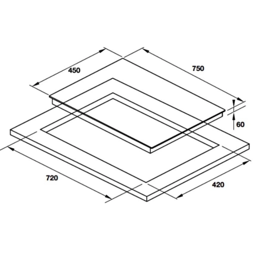 Bếp từ 2 vùng nấu Hafele HC-I752B 536.61.787