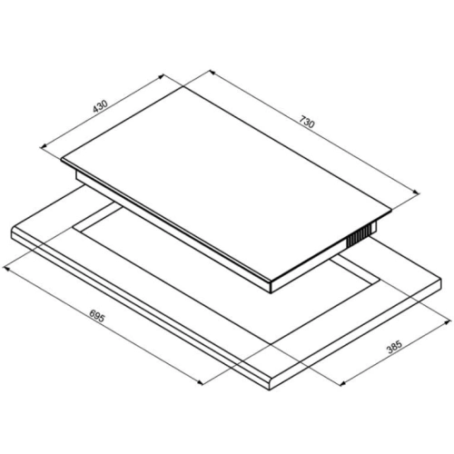 Bếp từ Hafele HC-I7326B 533.09.989