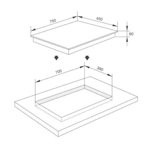 Bếp từ Malloca MH-02I N