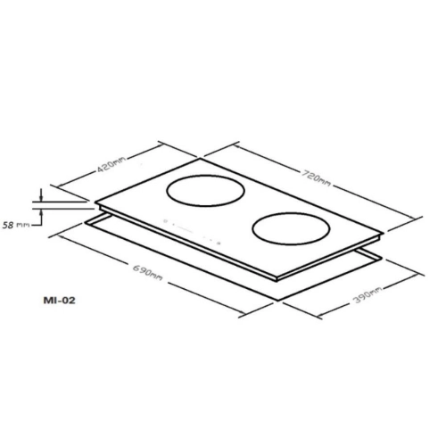 Bếp từ Malloca MI 02