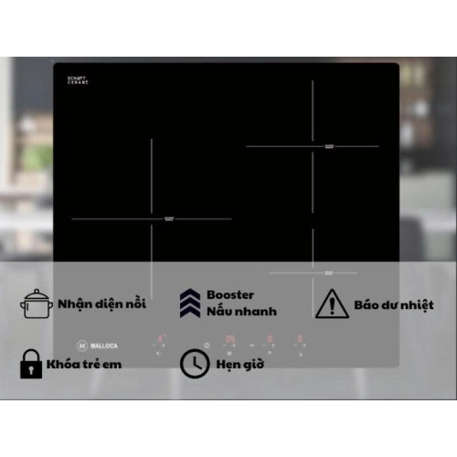 Bếp từ Malloca MI 593BN