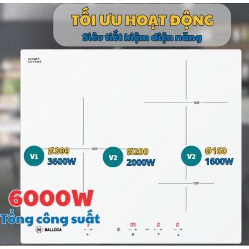 Bếp từ Malloca MI 593WN