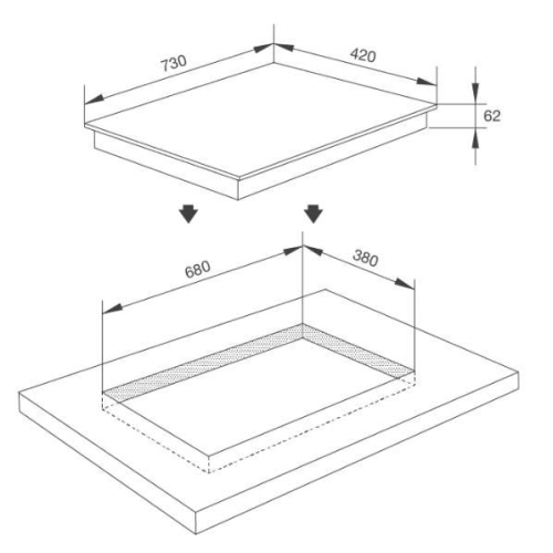 Bếp từ đôi Malloca MH-732 IN