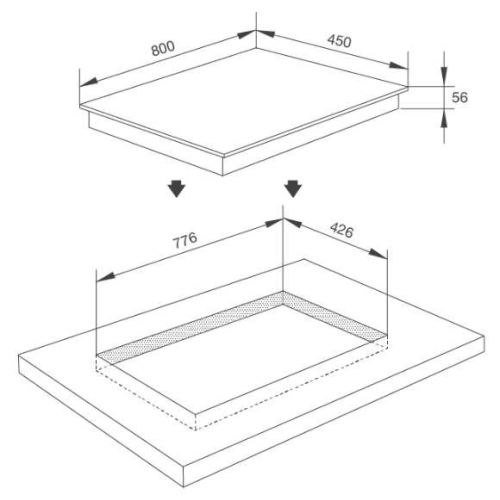 Bếp từ Malloca Skylux MH-803