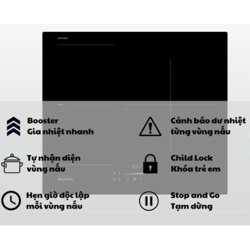 Bếp từ Malloca MI 593 FZ