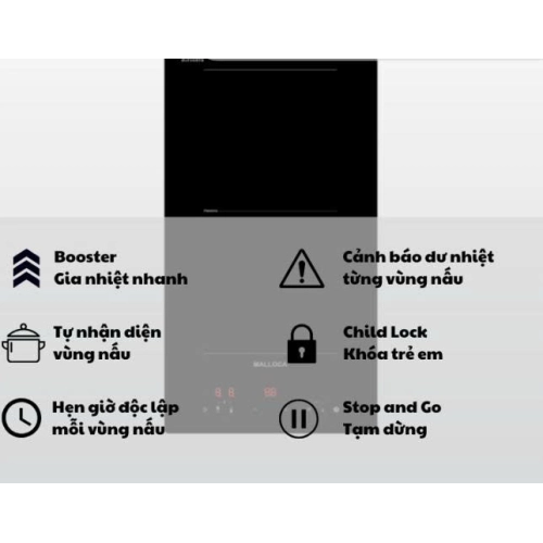 Bếp từ Malloca Domino MDI 302 FZ